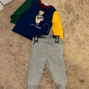 Polo bear by Ralph Lauren set